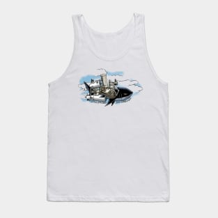 Steam Powered Sky Shark Tank Top